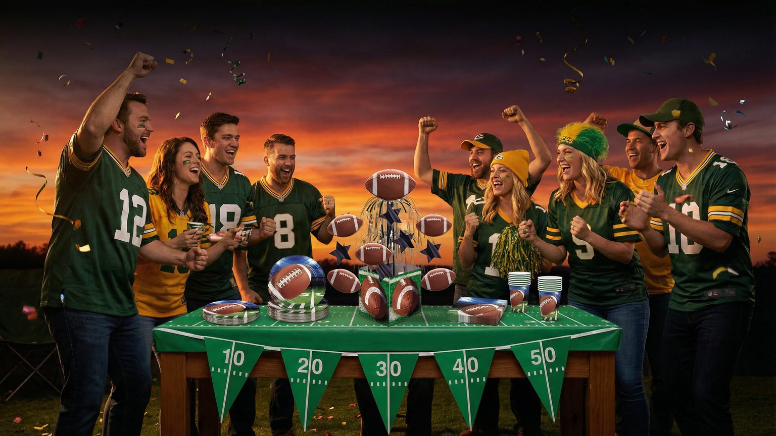 Football Party and Tailgate Accessories