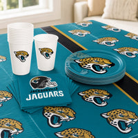 Jacksonville Jaguars Plastic Table Cover, 54