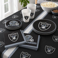 Las Vegas Raiders Paper Dessert Plates (8/Pkg)