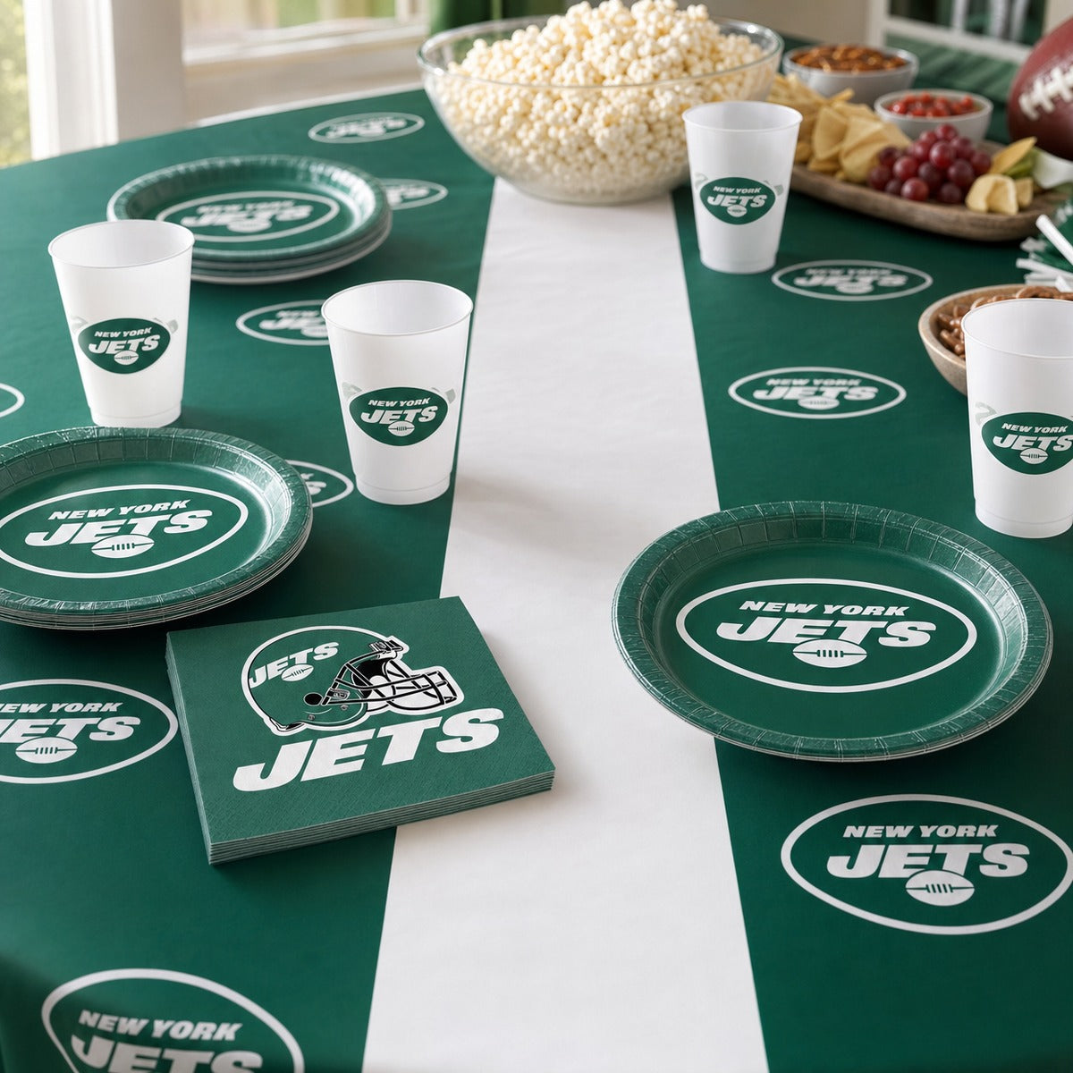 New York Jets Dinner Plate (8/Pkg)