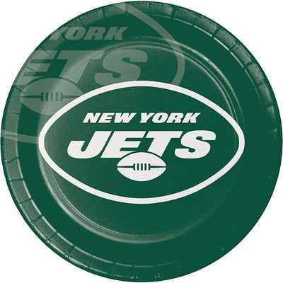 New York Jets Dinner Plate (8/Pkg)