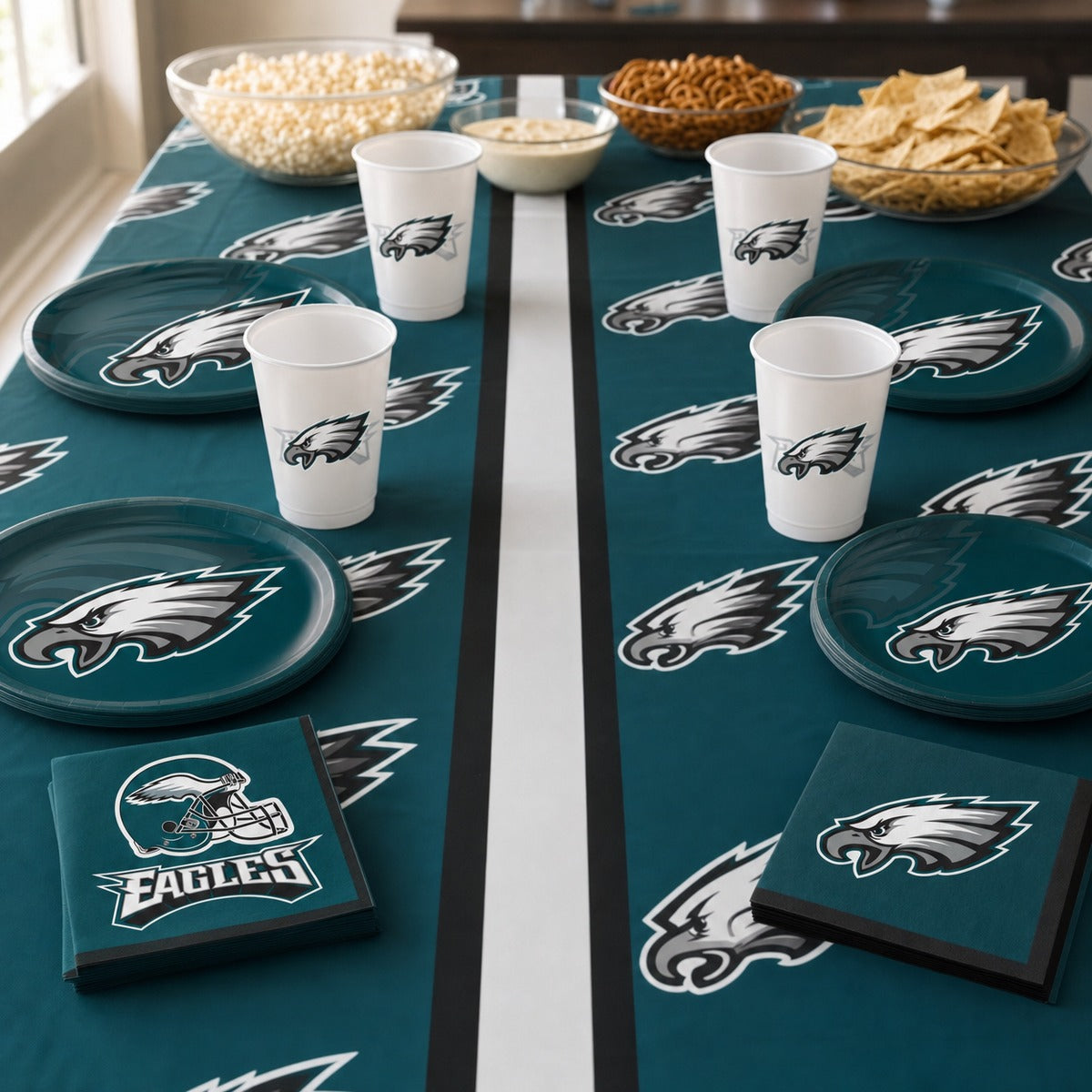 Philadelphia Eagles Paper Dessert Plates (8/Pkg)