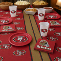 San Francisco 49ers Paper Plates (8/Pkg)