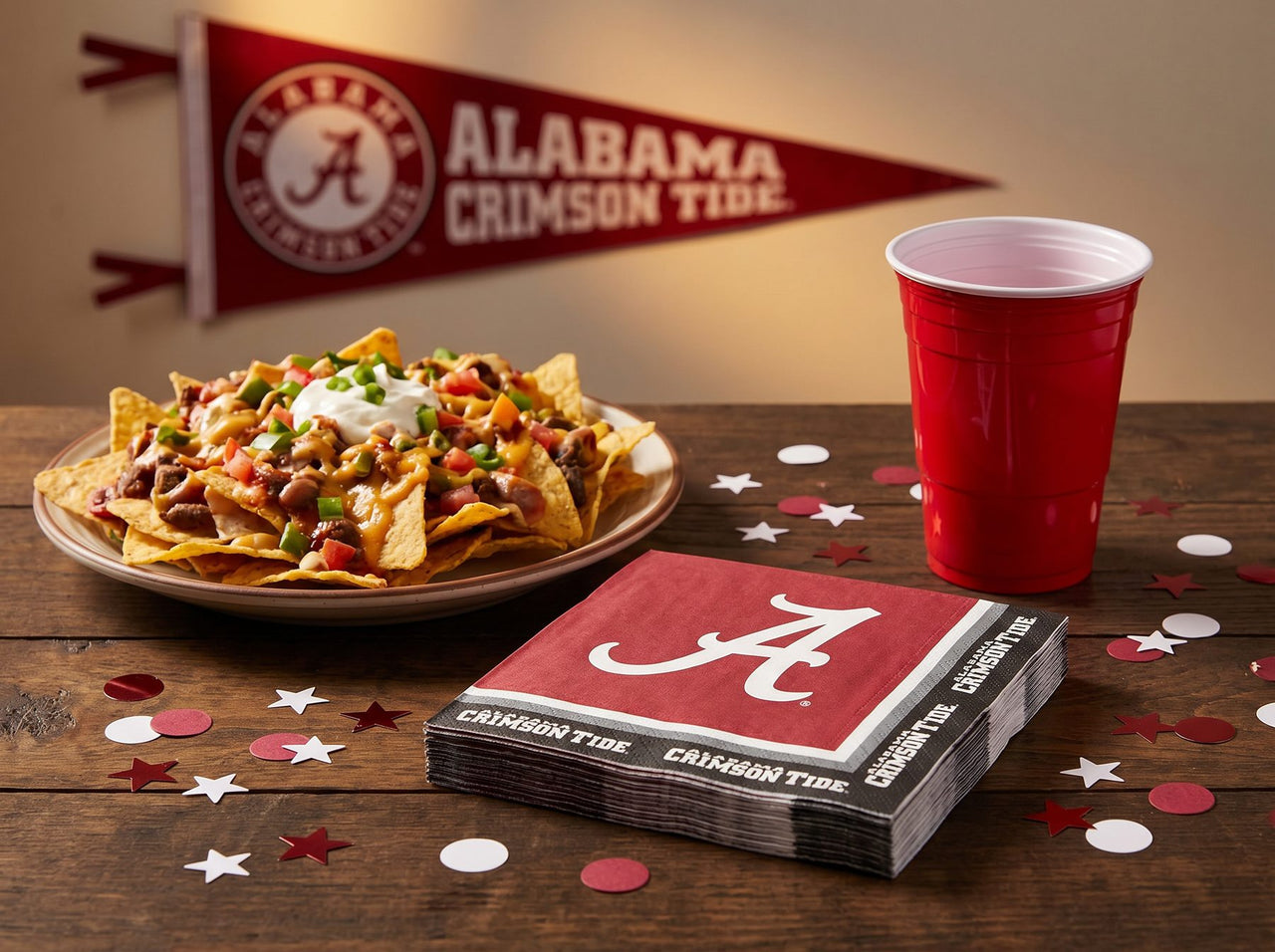 Alabama Crimson Tide Napkins (20/Pkg)