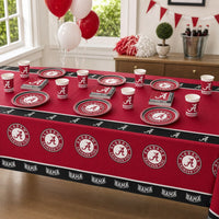 Alabama Crimson Tide Plastic Table Cover, 54