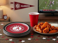 Alabama Crimson Tide Paper Plates (8/Pkg)