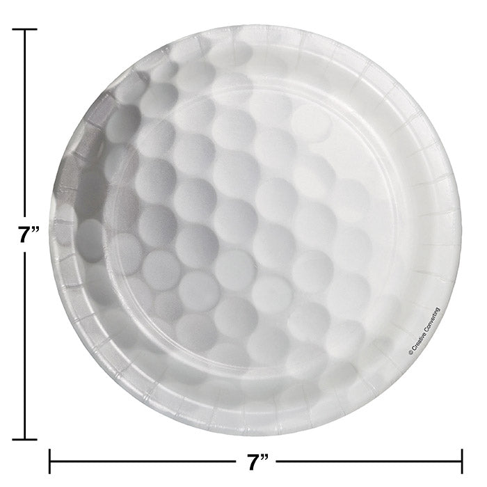 96ct Bulk Golf Dessert Plates
