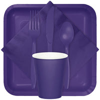 288ct Bulk Purple Plastic Forks
