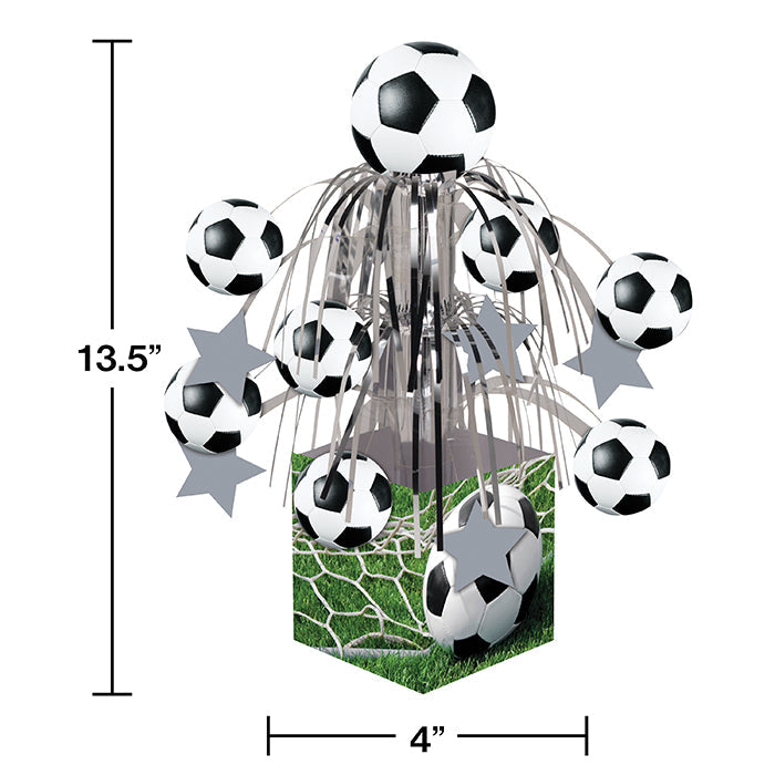 6ct Bulk Soccer Centerpieces