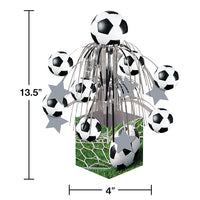6ct Bulk Soccer Centerpieces