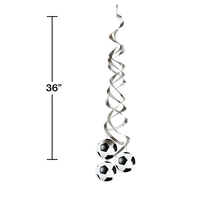 12ct Bulk Soccer Deluxe Danglers