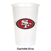 San Francisco 49ers Party Pack for 8 Fans (49 Pieces)