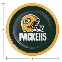 Green Bay Packers Paper Dessert Plates (8/Pkg)