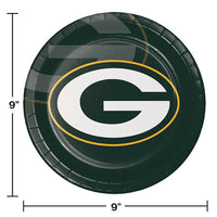Green Bay Packers Paper Plates (8/Pkg)