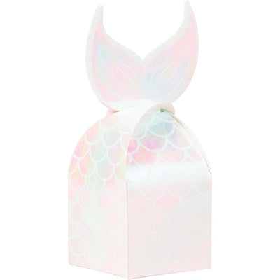 48 pc Bulk Iridescent Mermaid Party Favor Boxes
