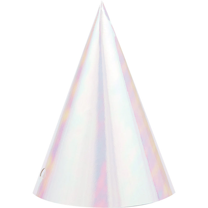 96 pc Bulk Iridescent Party Party Hats