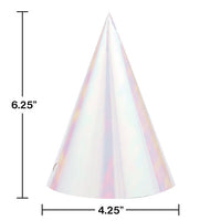 96ct Bulk Iridescent Party Party Hats