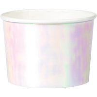 72 pc Bulk Iridescent Party Treat Cups
