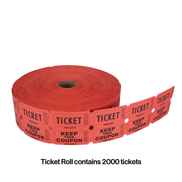 20ct Bulk Ticket Roll