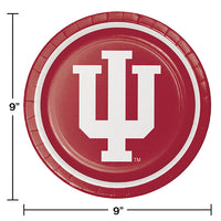 96ct Bulk Indiana University Dinner Plate