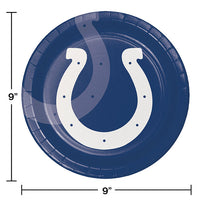 96/Case Bulk Indianapolis Colts Dinner Plates