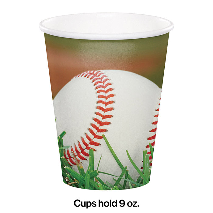 96ct Bulk Baseball 9 oz Cups