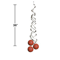 12ct Bulk Basketball Deluxe Danglers