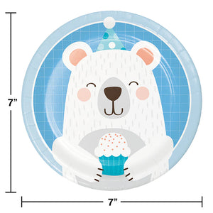 Birthday Bear 48 Piece Party Kit for 8