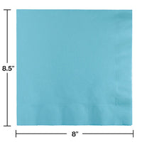 250 pc Bulk Pastel Blue Dinner Napkins 3 Ply