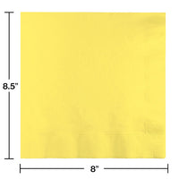 250 pc Bulk Mimosa Yellow Dinner Napkins