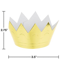72ct Bulk Mini Foil Crowns