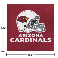 Arizona Cardinals Napkins (16/Pkg)