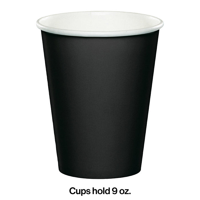 96ct Bulk Black Velvet Value Friendly 9 oz Hot & Cold Cups