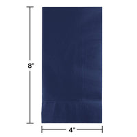 600 pc Bulk Navy 2 Ply Dinner Napkins