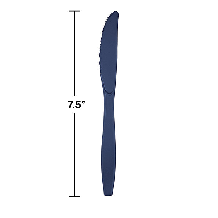 600ct Bulk Navy Bulk Plastic Knives