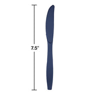 600ct Bulk Navy Bulk Plastic Knives