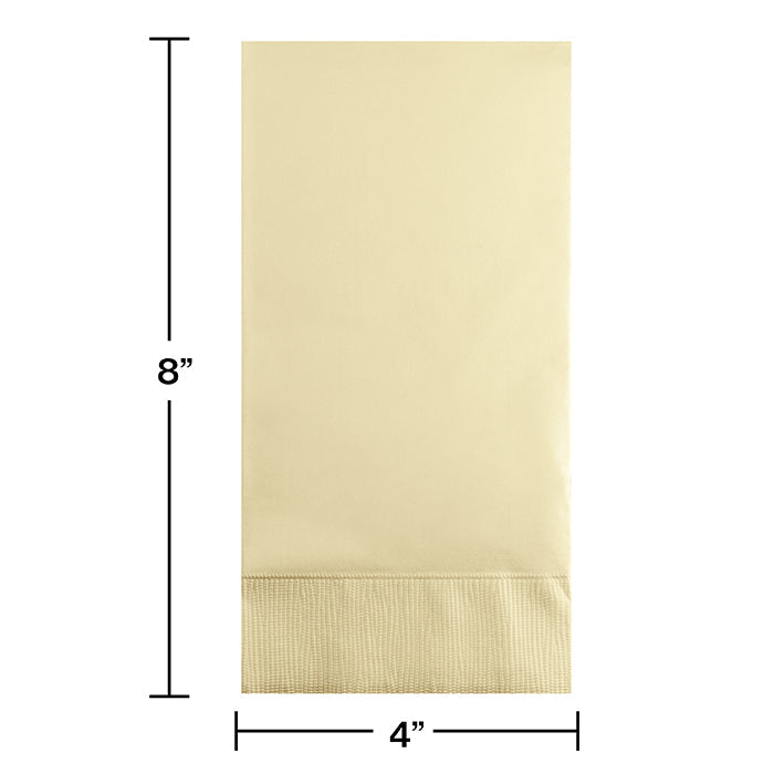 192ct Bulk Ivory 3 Ply Guest Towels