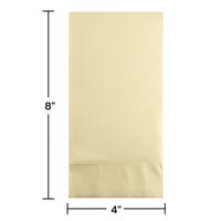 192ct Bulk Ivory 3 Ply Guest Towels