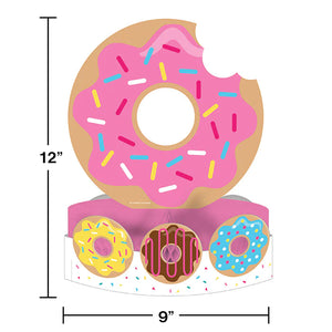 Donut Time 48 Piece Birthday Party Kit for 8