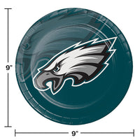 96/Case Bulk Philadelphia Eagles Dinner Plates