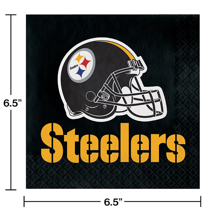 192/Case Bulk Pittsburgh Steelers Luncheon Napkins