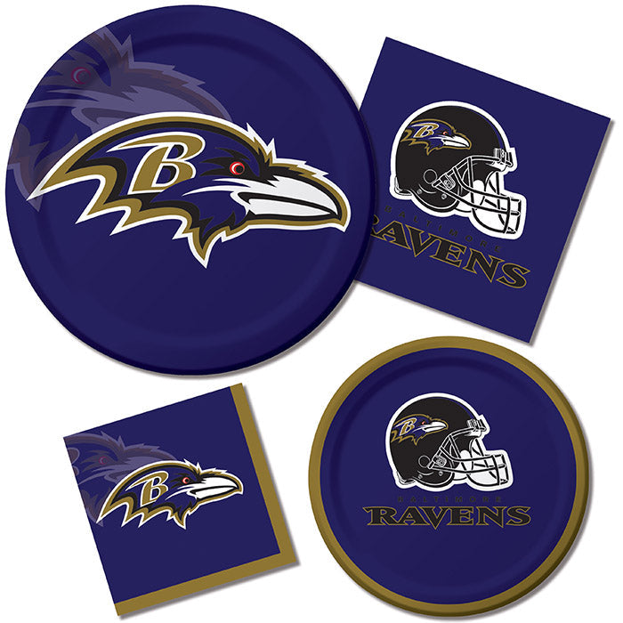 96/Case Bulk Baltimore Ravens Dinner Plates
