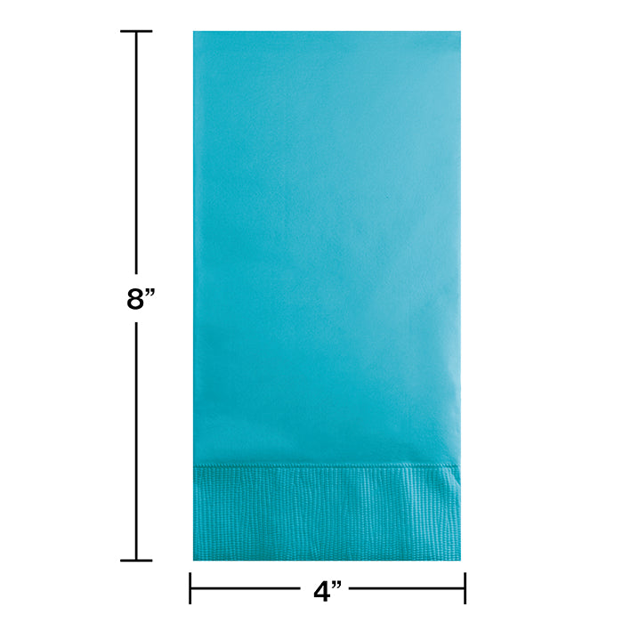 192ct Bulk Bermuda Blue 3 Ply Guest Towels