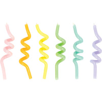 72 pc Bulk Pastel Crazy Curl Candles