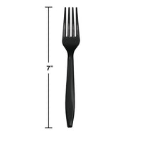 600ct Bulk Black Velvet Bulk Plastic Forks