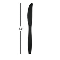 600ct Bulk Black Velvet Bulk Plastic Knives
