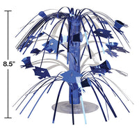 12ct Bulk Blue Graduation Centerpiece