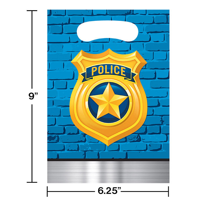 96ct Bulk Police Party Favor Bags