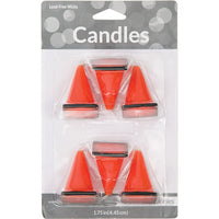 72ct Bulk Construction Cone Candles