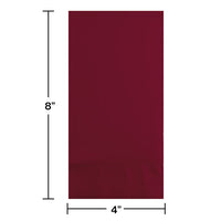 192 pc Bulk Burgundy 3 Ply Guest Towels